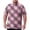 2#Gray, variant on BRANROY Men's Big and Tall Polo - Plaid with Collar UPF 50 Mens Golf Shirts Short Sleeve, Breathable Casual Work Shirts & Short Sleeve Polo Shirts - Great for Daily,Brown,2XL