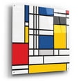 thumbnail image 2 of Epic Art 'Mondrian NFT2' by Epic Portfolio, Acrylic Glass Wall Art, 36"x36", 2 of 8