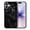 Cloudy Black Marble, variant on WIRESTER Shockproof Soft Rubber Cover Case for Apple iPhone 17 6.3" 2025, Marble Gold And Purple