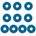thumbnail image 3 of 10 Uds. Cerraduras Correa Guitarra Bloques Antideslizantes Silicona para Entusiastas La () Azul, 3 of 5