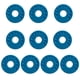 thumbnail image 3 of 10 Uds. Cerraduras Correa Guitarra Bloques Antideslizantes Silicona para Entusiastas La () Azul, 3 of 5