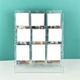thumbnail image 5 of Tabletop Acrylic Card Showcases Stand Elegant 3 Tiers Trading Card Storage Rack Practical Baseball Card Display Rack, 5 of 11