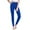 Blue, variant on MSJUHEG Yoga Pants Yoga Pants Women Breathable Yoga Fitness Suit Sports Yoga Pants Polyester,Spandex Relaxed Pull-On Styling Straight-Leg Lightweight Two Pockets Long Workout Pants Women Blue L