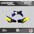 thumbnail image 3 of Kalair GFX Graphics Kit for Kawasaki KLX230 (2020-2024) Legend Series, 3 of 5