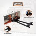 thumbnail image 3 of SNOWSQUATCH Aluminum ATV Snow Plow System 48-60 inch Adjustable Blade Mount Kit 519-KPL2224W, 3 of 9