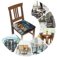 thumbnail image 7 of Logiee Whimsical Goat Artist Print Square Chair Seat Covers, Stretch Chair Seat Covers,Seat Chair Slipcover, Non-Slip Chair Slipcover,Furniture Protector for Indoor and Outdoor-Four Pieces, 7 of 7