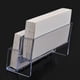 thumbnail image 5 of Tarjetero transparente de 2 niveles, organizador de soporte de tarjetas de plástico para oficina en casa, capacidad para 120 tarjetas, paquete de 2 Namotu WRJM-676, 5 of 7