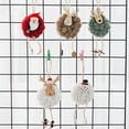 thumbnail image 1 of Colgante de árbol de Navidad decorativo tejido de madera adornos colgantes de Navidad decoraciones para el hogar 5 uds JAMW Sencillez, 1 of 5