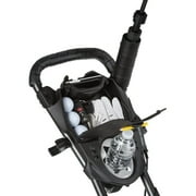 Bag Boy Golf Compact Push 3 Cart Matte Black/Red