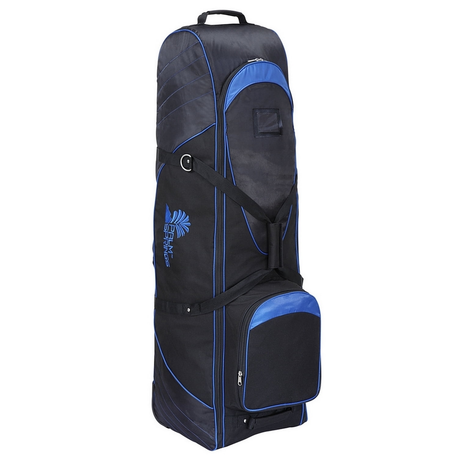 Palm Springs Golf Bag Tour Travel Cover V2 With Wheels Black/Blue