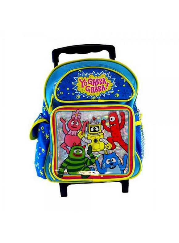 Yo Gabba Gabba Rolling Backpack - Toddler Size