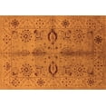 thumbnail image 1 of Ahgly Company Indoor Rectangle Oriental Orange Industrial Area Rugs, 5' x 8', 1 of 4