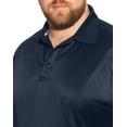 thumbnail image 3 of Men's Champion Vapor Big & Tall Short-Sleeve Polo Navy XLT, 3 of 4