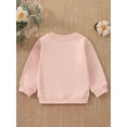 thumbnail image 4 of Bagilaanoe Newborn Baby Boy Girl Valentine's Day Sweatshirt Letter Print Long Sleeve Pullover  6M 12M 18M 24M Infant Loose Tee Tops, 4 of 9