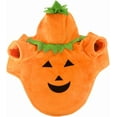 thumbnail image 3 of Dog Cat Halloween Pumpkin Costume Pet Cosplay Outfits Clothes Fleece Hoodie Sweater Coat Halloween Costumes for Dogs Puppy Cats, 3 of 7