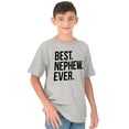 thumbnail image 5 of Best Nephew Ever Family Aunt Uncle Boys Kids T Shirt Tees Tops Teen Brisco Brands M, 5 of 6