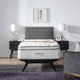 thumbnail image 3 of Modern Contemporary Urban Design Bedroom 14inch Twin Mattress, Fabric, White, 3 of 6