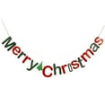 thumbnail image 5 of LIFKOME Merry Christmas Letter and Tree Wall and Door Hanging Party Bunting Garland Banner 1Set 118Inch String Length, 5 of 8