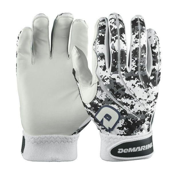 DeMarini Digi Camo Youth Large Baseball Batting Gloves, Black
