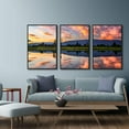 thumbnail image 2 of IDEA4WALL Framed Canvas Wall Art for Living Room, Bedroom Beautiful Nature Norway Landscape Canvas Prints for Modern Home Decoration Ready to Hang - 24"x36"x3 Panels, 2 of 4