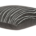 thumbnail image 4 of Parkland Collection Pilan Transitional Grey Pillow Cover With Down Insert, 4 of 9
