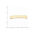 thumbnail image 2 of 14k 48 x 7 x 1mm ID Plate in 14k Yellow Gold, 2 of 2