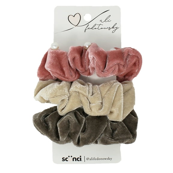 Scunci Comfy Stretch The Original Scrunchies Ponytailers, 3 pcs