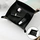 thumbnail image 5 of Tocador plegable elegante Sunnimix organizador de escritorio cuero PU, 5 of 7