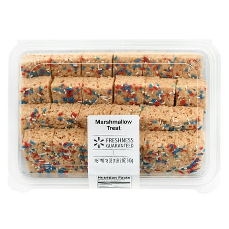 Freshness Guaranteed Summer Marshmallow Treats, 18 oz, 24 Count, Shelf Stable