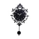 thumbnail image 2 of Reloj de pared con péndulo, silencioso, elegante, redondo, de estilo retro. Adorno decorativo para interiores, cocina y hogar., 2 of 9