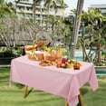 thumbnail image 5 of Rectangle Tablecloth, Solid Color Large Plastic Rectangle Table Cover, Waterproof Table Cloth, Wipe Clean Party Tablecloth Covers , 137*183cm, 5 of 6