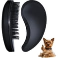 thumbnail image 2 of UYGDUY-Small Dog Brush- Grooming Tool for Teddy, Yorkies, Maltese, Shih Tzu, Chihuahua - Puppy Hair Brush (Black), 2 of 4