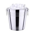 thumbnail image 1 of Stainless Steel Bucket,20cm Stainless Steel Bucket Portable Ice Bucket Stainless Steel Handle Bucket Revolutionary Design, 1 of 8