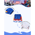 thumbnail image 6 of Marvel Spider-Man Boys 2 Pieces Swimsuit UFP50+ Rash Guard Shirts & Swim Trunks Bathing Suits Set Sizes 2-13, 6 of 9