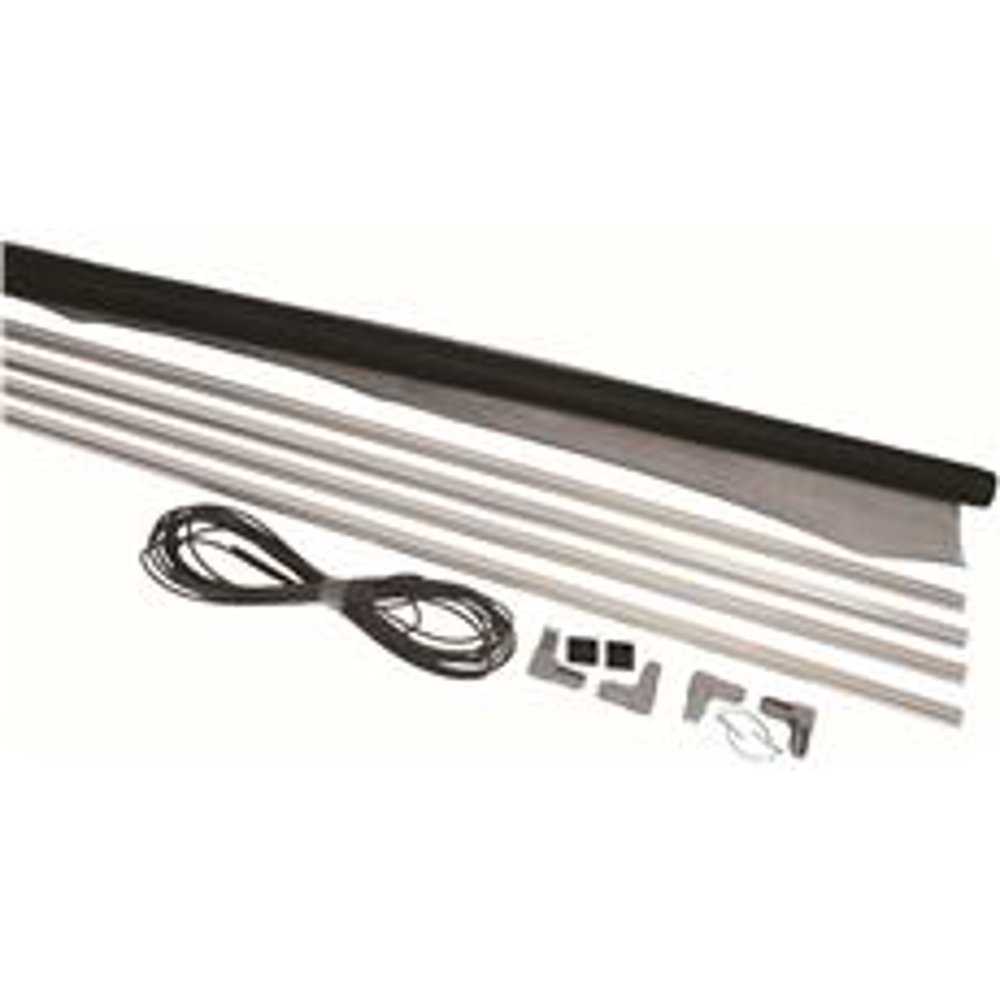 Window Screen Kit, 60 In. Wide Aluminum Frame