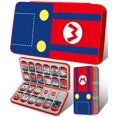 thumbnail image 1 of YSTINNG For Nintendo Switch Game Case with 24 Game Holder Slots and 24 SD Micro Card Slots for Nintendo Switch/Lite/OLED,Cute Cartoon Games Cartridge Cases B311-4303, 1 of 6