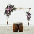 thumbnail image 3 of ToppiJoy 2 Pack Wedding Arch Flowers Decorations, Artificial Flowers for Wedding Welcome Signs and Arch Stand Decorations for Wedding Ceremony Reception Background, 3 of 11
