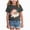 A611-Grey, variant on NOLDARES Christmas Shirts Girl Graphic Print Claus Tshirts Cotton Short Sleeve Tees Holiday Outfit,A611-Blue