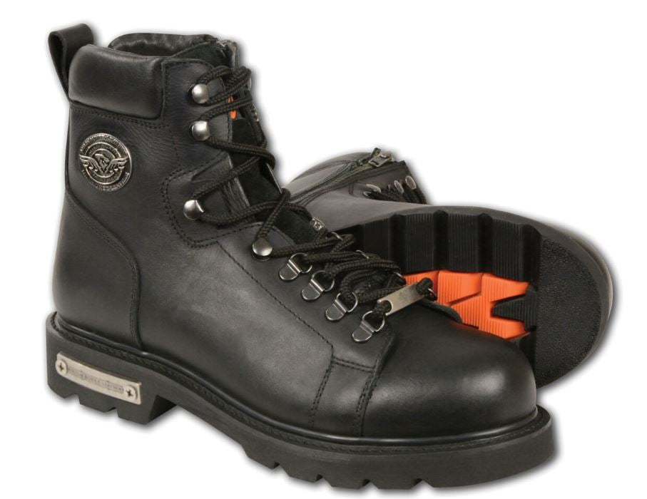 MBM100-BLK-14 Milwaukee Leather Mens Classic Motorcycle Boots Black, Size 14 MBM100-BLK-14 Milwaukee Leather Mens Classic Motorcycle Boots Black, Size 14