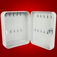 thumbnail image 2 of Hytrove Key Locker Box Wall Mount Key Cabinet with Simple Design Steel White 1Pack, 2 of 8