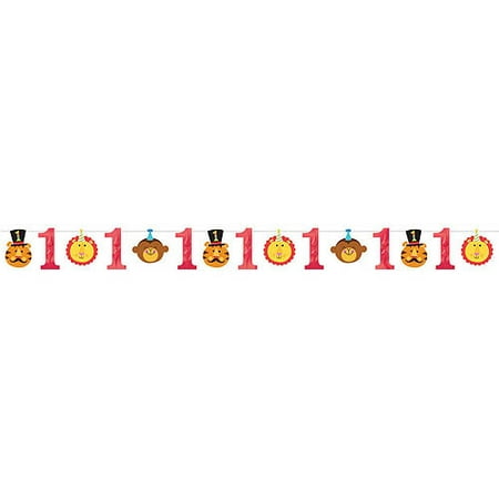Fisher-Price 1st Circus Decorating Kit, White