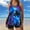 04 Blue3, variant on Awdenio Tankini Swimsuits for Women Tummy Control Bathing Suit Solid Color Drawstring Side Halter Neck Tankini Set
