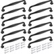 thumbnail image 1 of Furniture Knobs and Handles,12 Pieces 128mm Kitchen Handles, Cupboard Door Handles, Cabinet Pulls Knobs, Aluminum Alloy Handles with Screws, 1 of 5