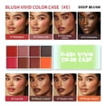 thumbnail image 2 of Pisexur Belleza Maquillaje Disco de ojos de 8 colores en crema, brillo facial, contorno de alto brillo, iluminador facial de 8 tonos, brillo rosa cobre, efecto luminoso cospara mujeres y hombres, 2 of 2