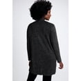 thumbnail image 2 of Jessica London Women's Plus Size Ribbed Midi Cardigan, 2 of 3