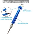 thumbnail image 4 of HQVOIC Upgrade Version Glasses Repair Kit with Precison Screwdriver Set, Screw, Nose Pads, Tweezers, 4 of 6