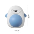 thumbnail image 3 of Bola De Hierba Gatera Bola de hierba gatera de plástico reemplazable giratoria para suministros de salud para mascotas (pingüino azul), 3 of 6