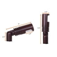 thumbnail image 3 of Best Pro Lighting 4-Pack 3W LED Combo Path And Area Light In Rust, 3 of 4