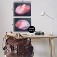 thumbnail image 4 of Stupell Industries Pink Clam Shells Nautical & Beach Painting Wrapped Canvas Art Print Wall Art, 20 x 16, Set of 2, 4 of 8