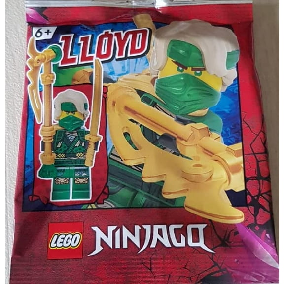 LEGO Ninjago: Lloyd Crystalized Minifigure with Jagged Blade
